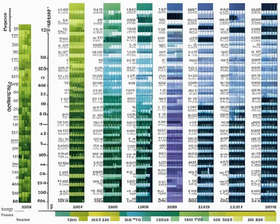 histogrammes évolution des prix