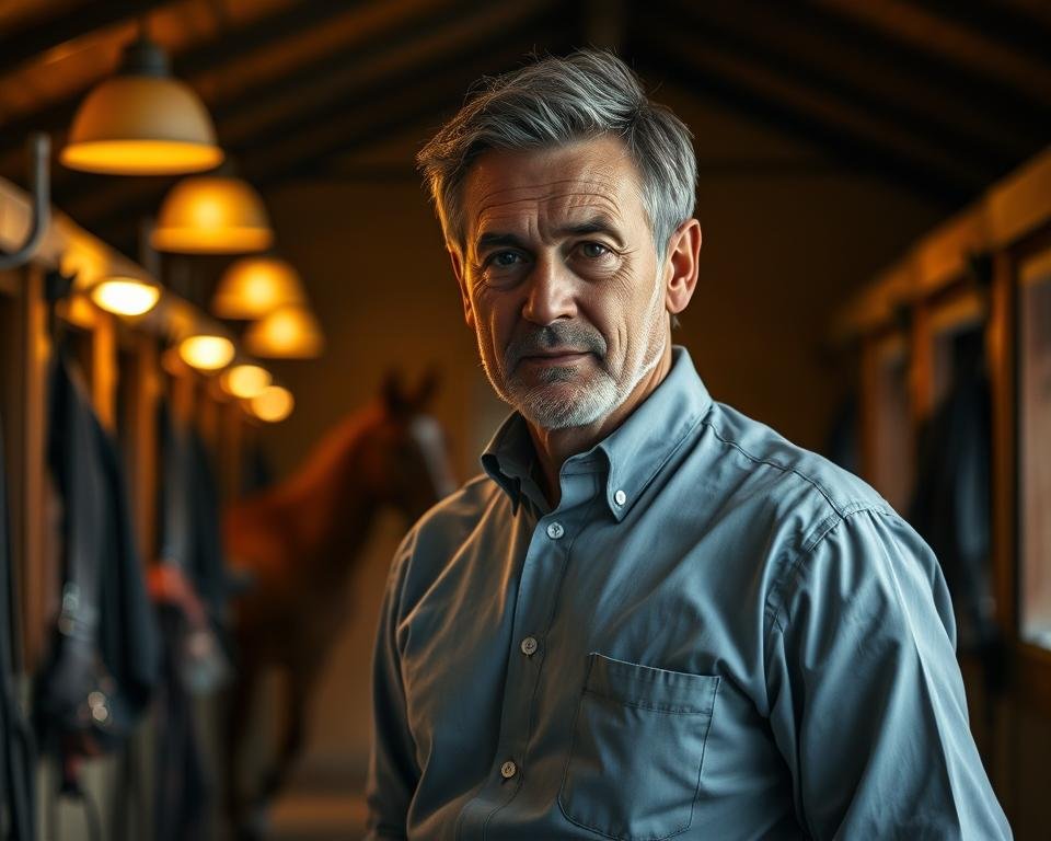 Thierry DUVALDESTIN entraineur hippique