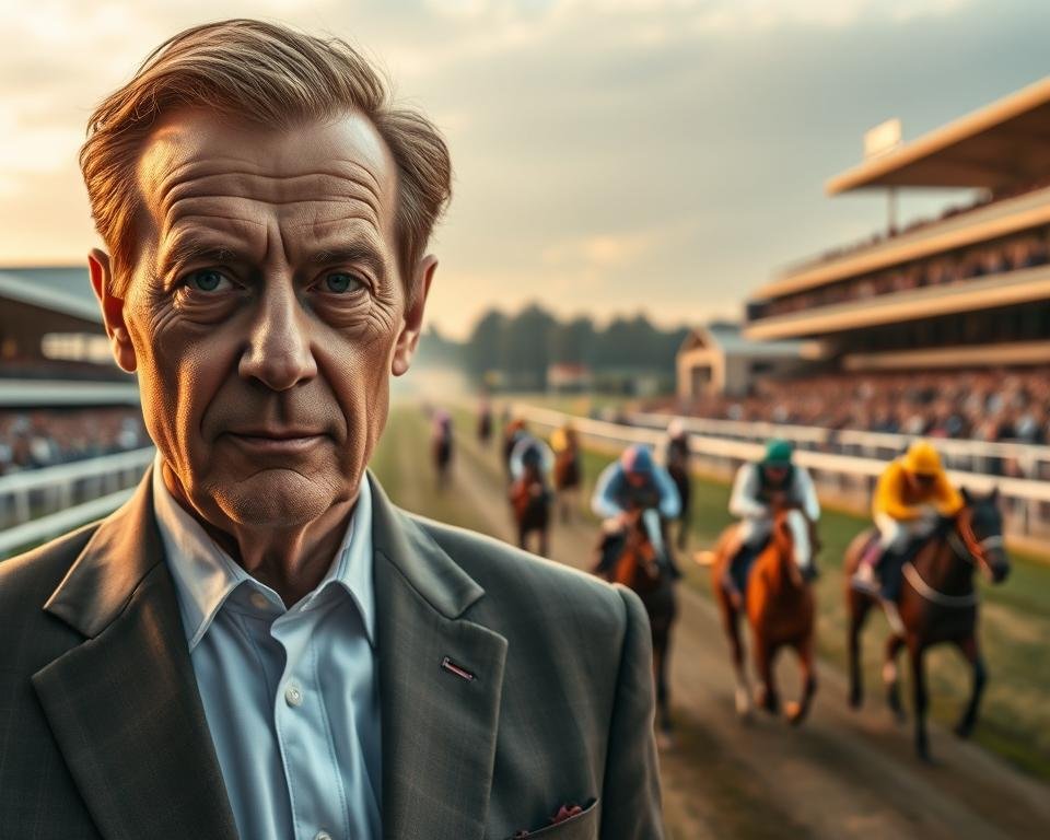 Serge Stempniak et les courses de plat